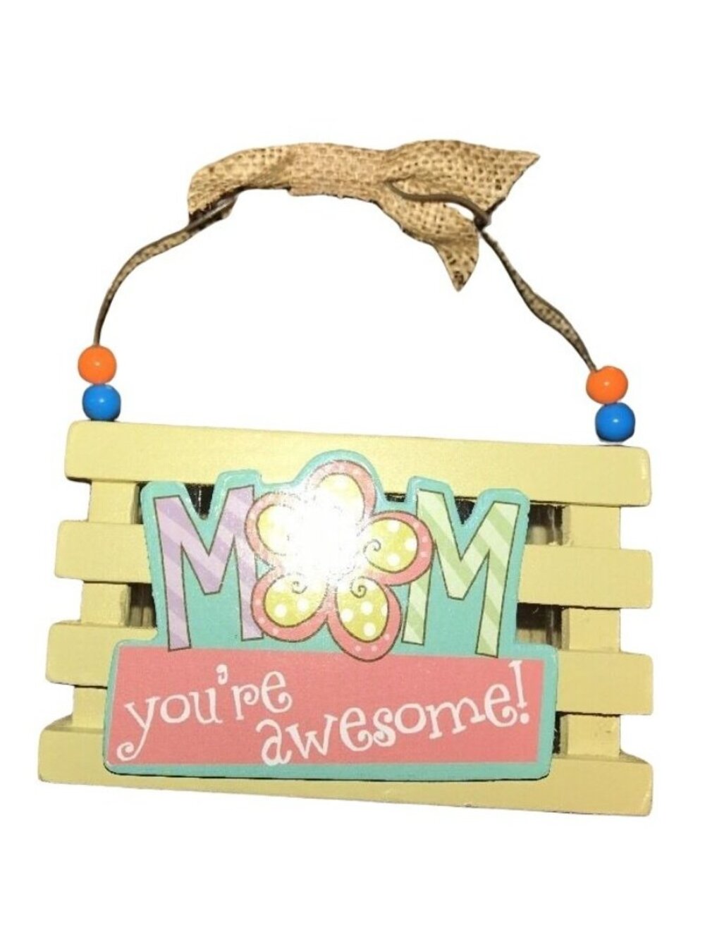 Mothers Day Wood Crate Mini Basket Mom Treat Favors Small Gift Crafts